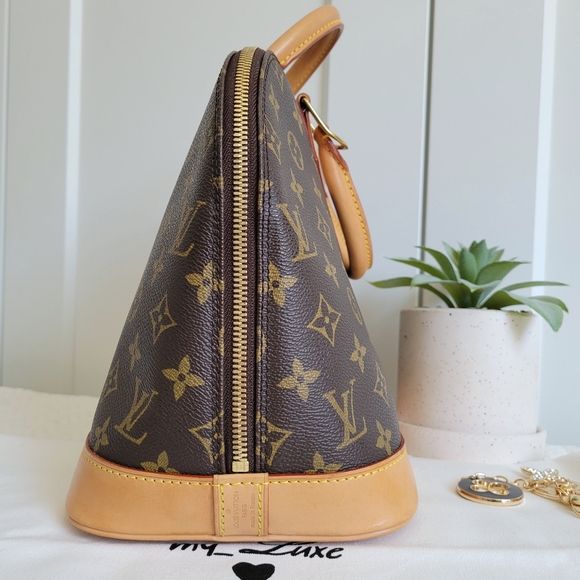 🍁BEAUTIFUL Louis Vuitton Alma PM Satchel Monogram - Picture 8 of 16